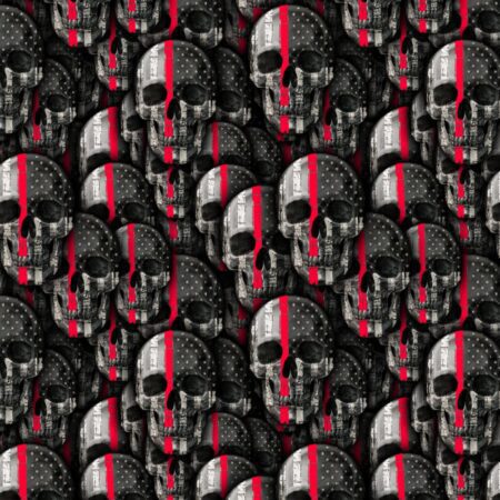 Red Line Skull