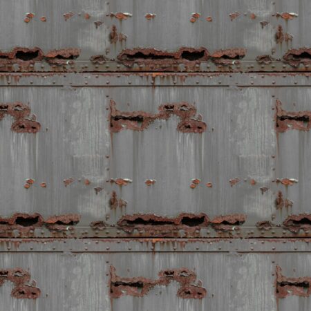 Riveted Rust Metal