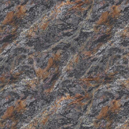 Rust and Black Granite