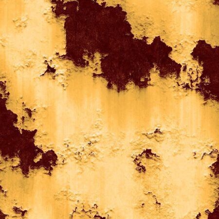 Rusted Yellow Metal