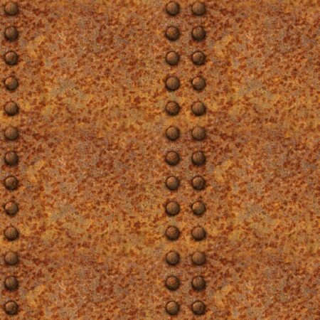 Rusty Riveted Plate 22