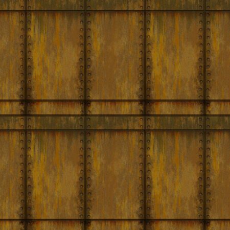 Rusty Riveted Plate 24