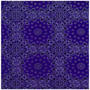 Purple Bandana