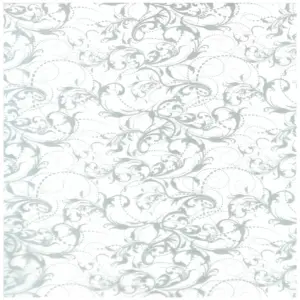 Silver Paisley