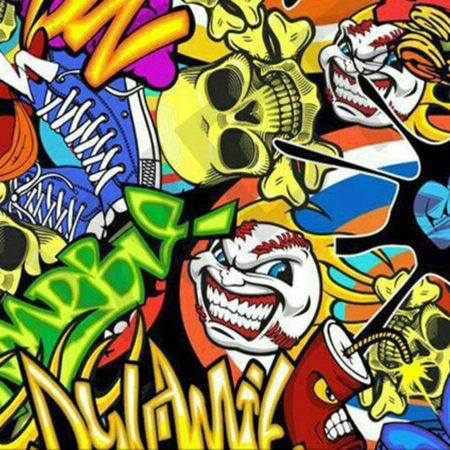 Sticker Graffiti Large