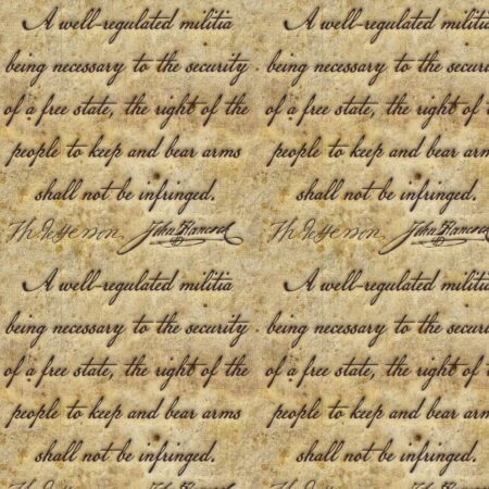 Second Amendment Embossed