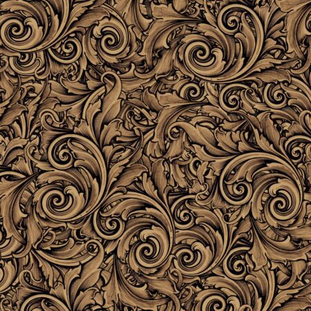 Sepia Scrollwork 22