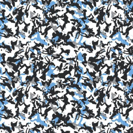 Sexy Cyan Camouflage