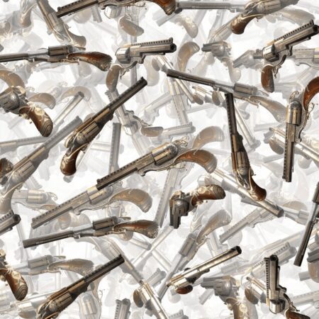 Steampunk Revolver 23