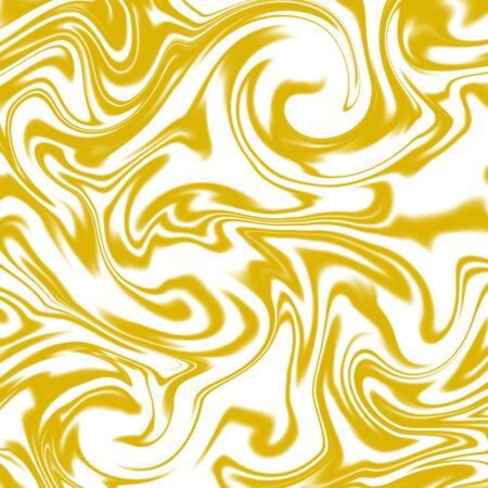 Swirled Paint White and Gold