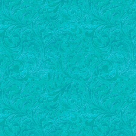 Tooled Leather Turquoise