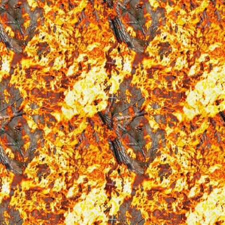 Tree Camo on Fire