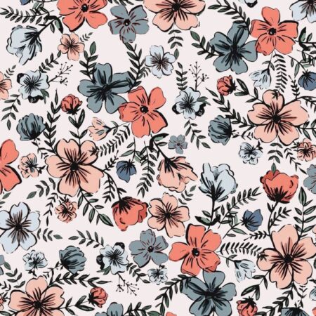 Victorian Watercolor Flowers 22