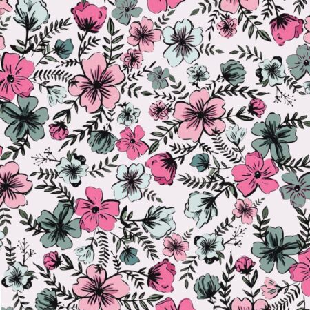 Victorian Watercolor Flowers 23