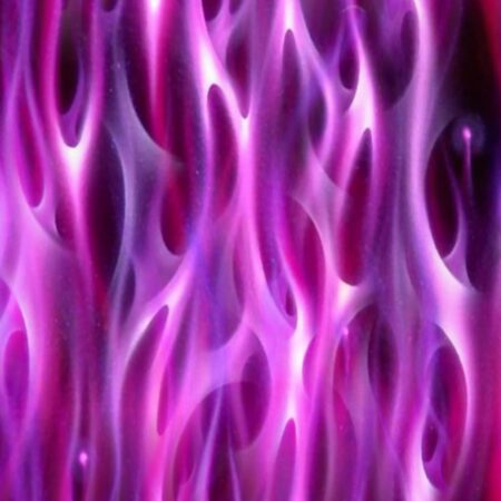 Violet Airbrushed Flames 25