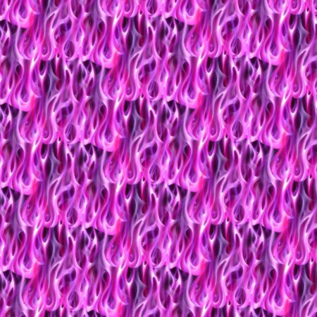Violet Airbrushed Flames 22