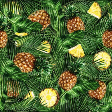 Watercolor Pineapple 22