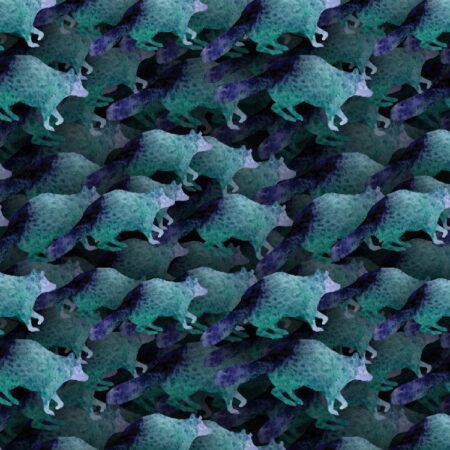 Watercolor Raccoons 22