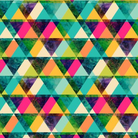 Watercolor Triangles