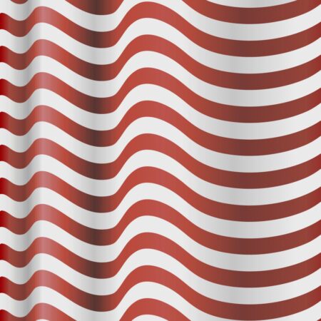 Waving Flag Red Stripe