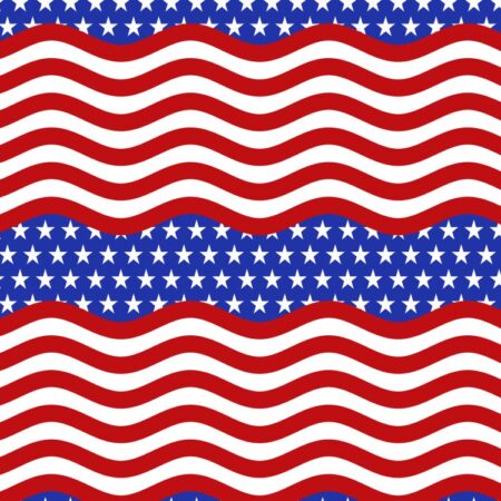 Wavy US Stripes 22