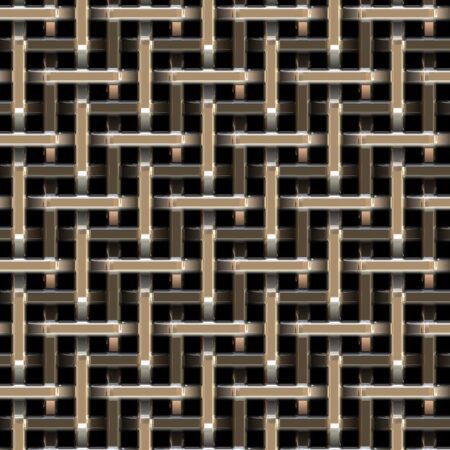 Woven Chrome Grill 22