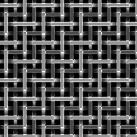 Woven Chrome Grill 23