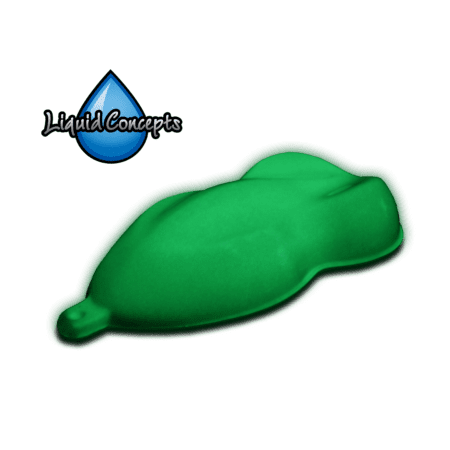 Yellow Green Glow Paint