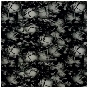 Grayscale Skull Galore