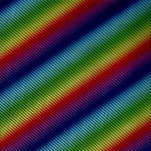 Rainbow Weave Carbon Fiber