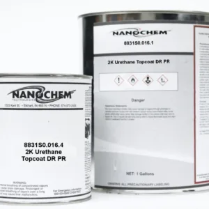 Nanochem 2K DEET Resistant 0-1% Gloss Clear (Flat)