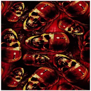 Crimson Pirate Skulls